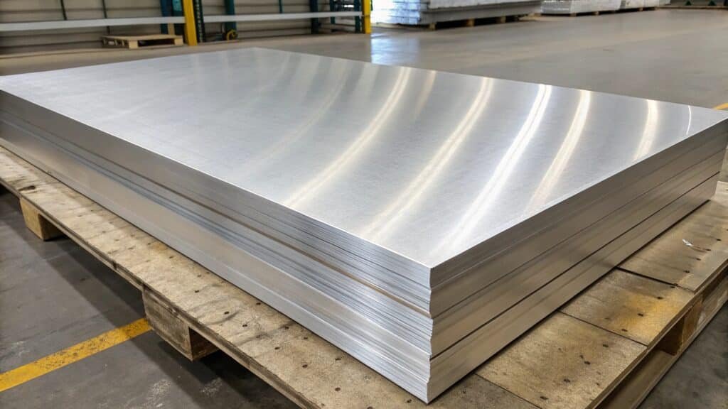 alt with keywords: diagram comparing deflection of an aluminum beam vs a steel beam under same load